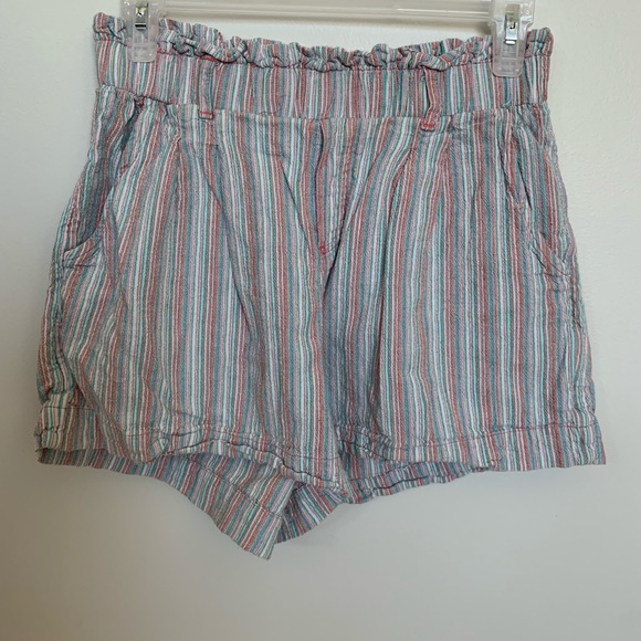 AE multi-colour paper bag shorts - Picture 1 of 4